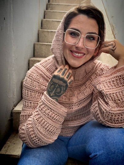 Häkelanleitung Hoodie "ROSEGOLD"