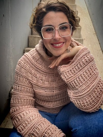 Häkelanleitung Hoodie "ROSEGOLD"