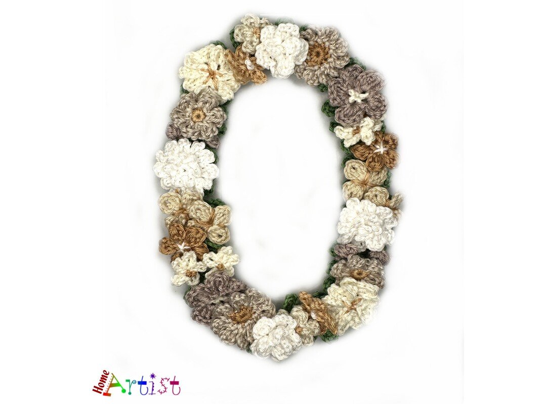Flower Number 0 crochet pattern applique - Image 2