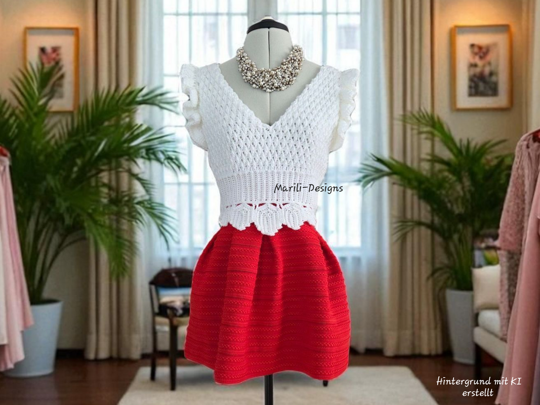 Häkelanleitung Top Valeria