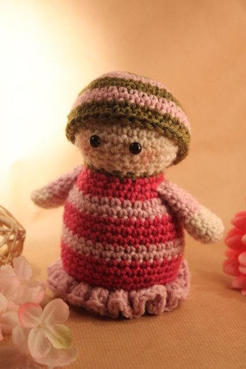 Häkelanleitung Amigurumi "KNUDDELPÜPPI"