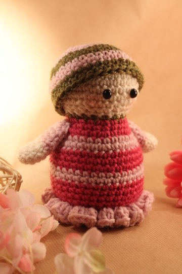 Häkelanleitung Amigurumi "KNUDDELPÜPPI"