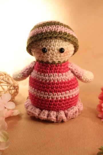 Häkelanleitung Amigurumi "KNUDDELPÜPPI"