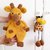Giraffe Lovey - Low Sew Crochet Pattern - 2 Versions: Simple and Spotted
