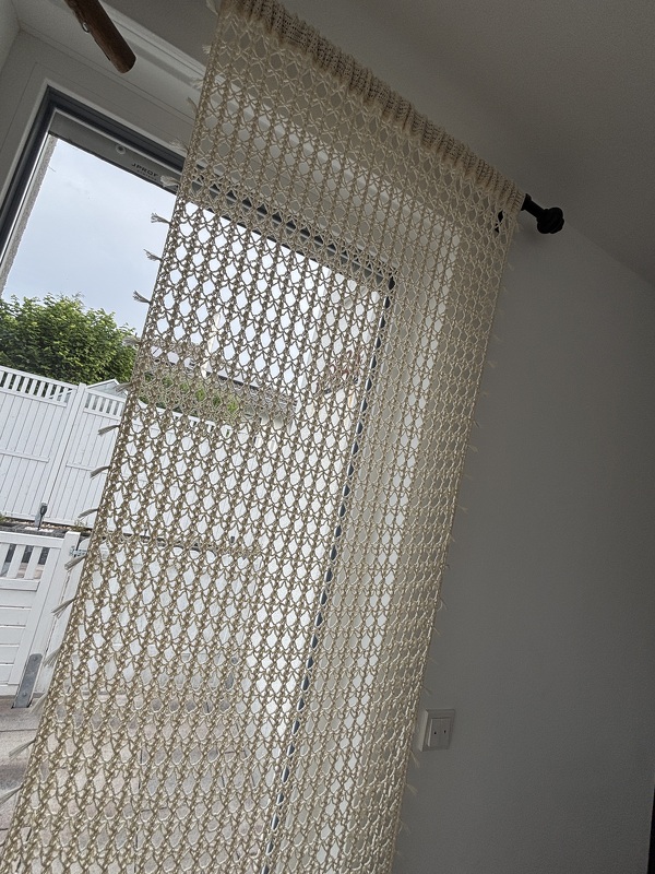 Häkelanleitung Gardine "Boho-Style" - Bild 3