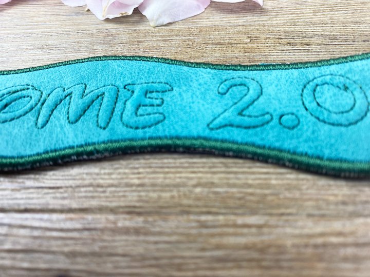 Stickdatei 3D-Anhänger HOME 2.0 , Maschinenstickdatei