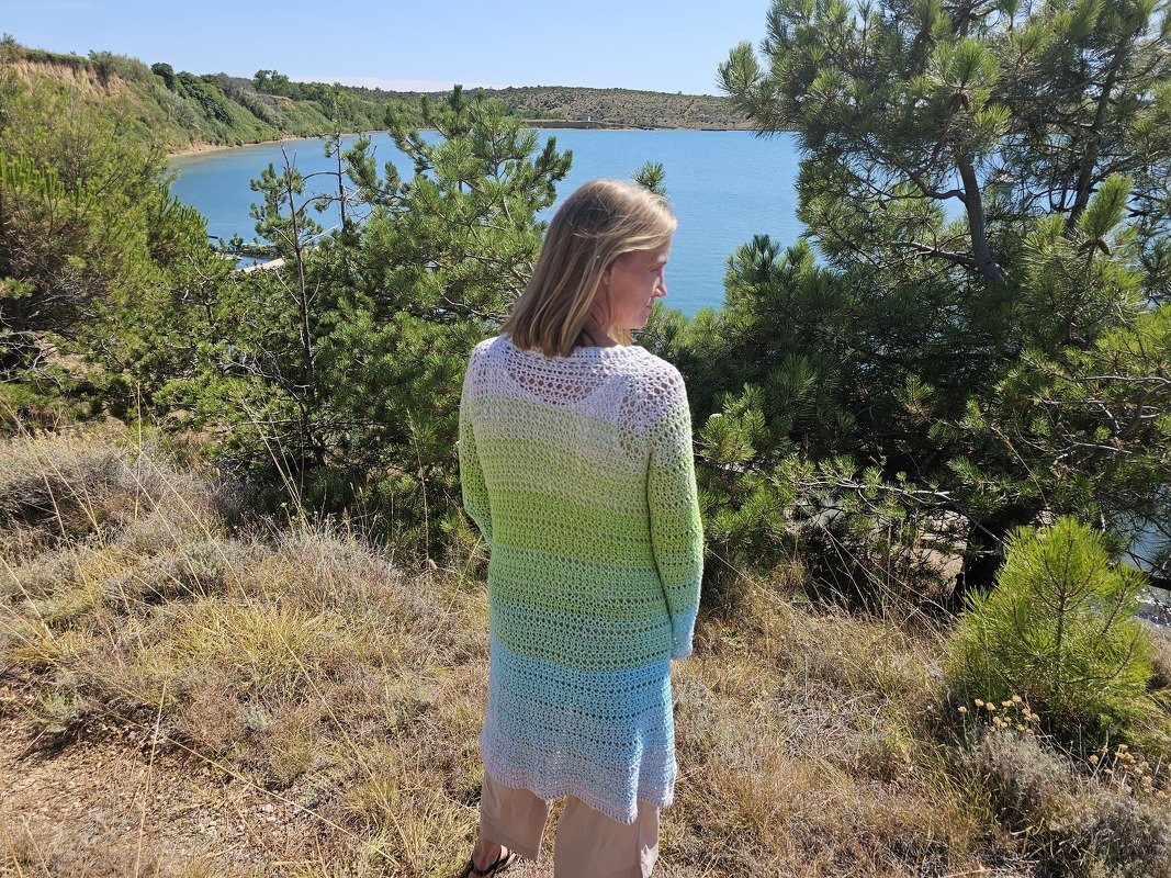 Häkelanleitung Mantel/Jacke, Pullover/Tunika VAL - Bild 7
