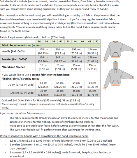 Mara - Oversize Sweater & Hoodie mit Fledermausärmeln, Gr. 34–50