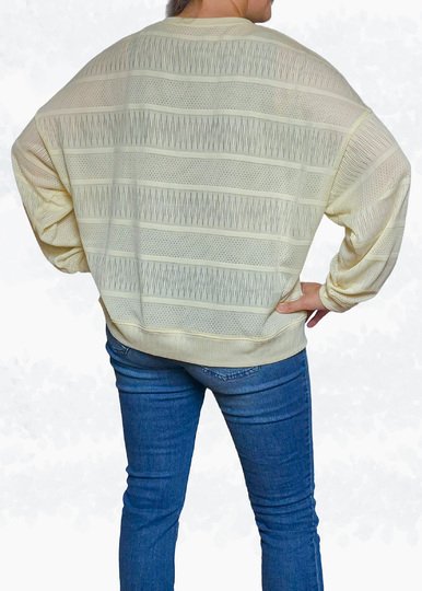 Mara - Oversize Sweater & Hoodie mit Fledermausärmeln, Gr. 34–50
