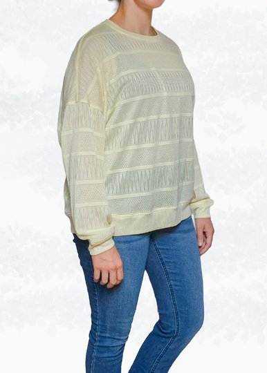 Mara - Oversize Sweater & Hoodie mit Fledermausärmeln, Gr. 34–50