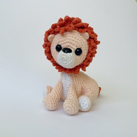 Löwe, Löwenbaby. Häkelanleitung