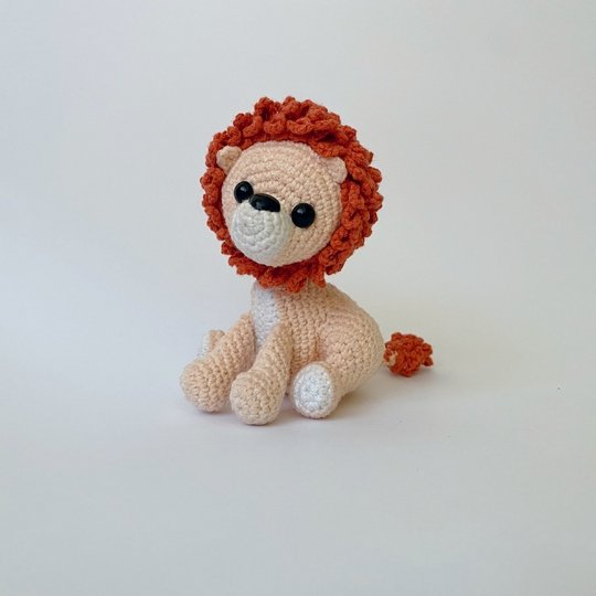 Löwe, Löwenbaby. Häkelanleitung