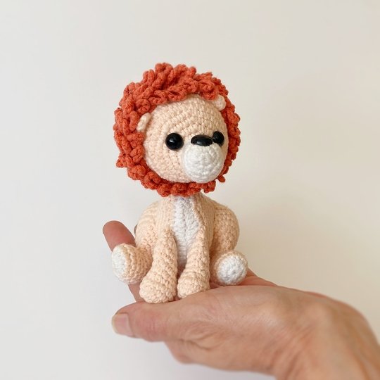Löwe, Löwenbaby. Häkelanleitung