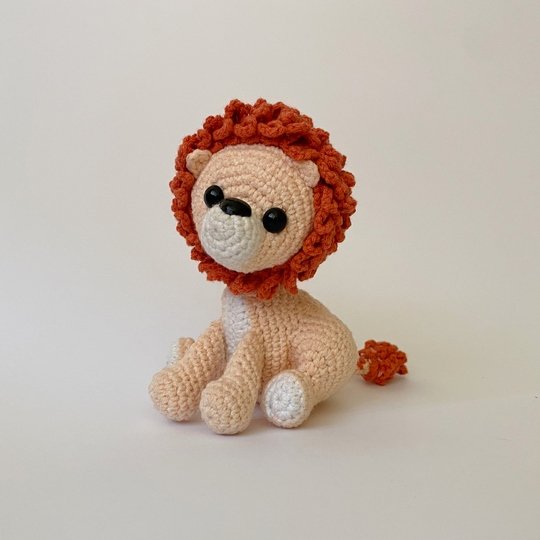 Löwe, Löwenbaby. Häkelanleitung