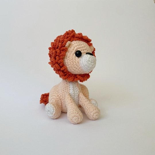 Löwe, Löwenbaby. Häkelanleitung