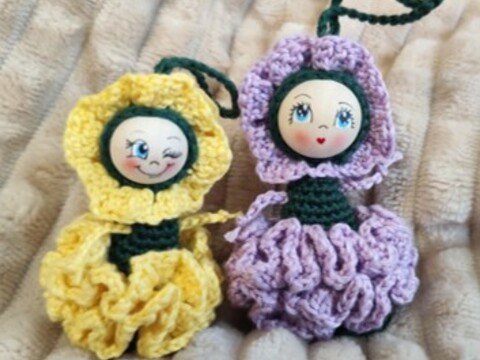 Nelkchen Sorgenwürmchen Blumenwürmchen