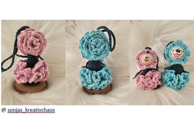 Nelkchen Sorgenwürmchen Blumenwürmchen - Bild 2