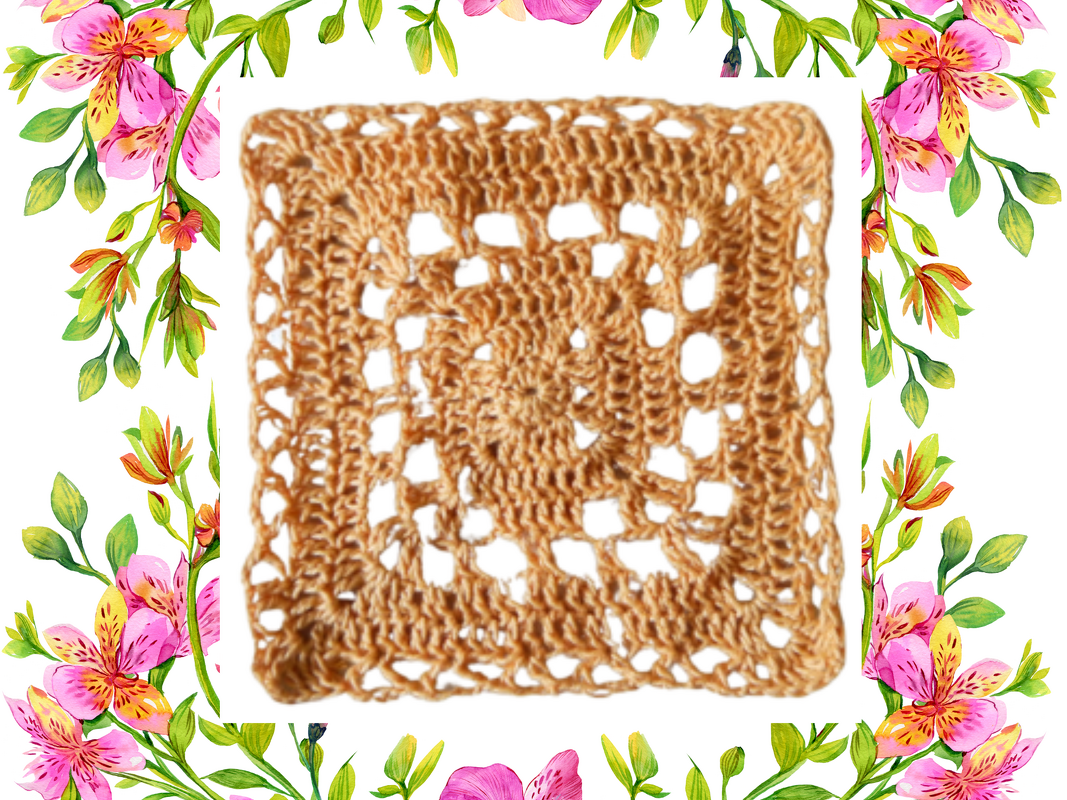 Crochet Pattern: Granny Square Jurai