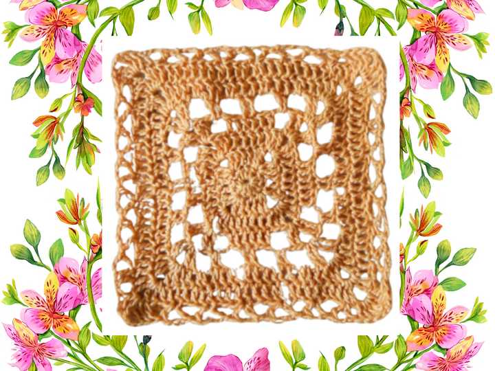 Crochet Pattern: Granny Square Jurai
