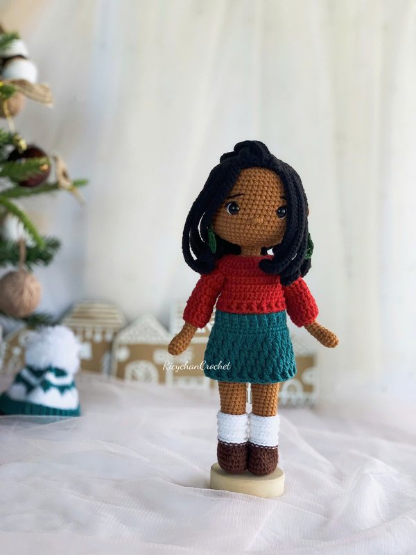 Nami the City girl crochet pattern | Crochet Doll Pattern | Amigurumi doll - Image 22