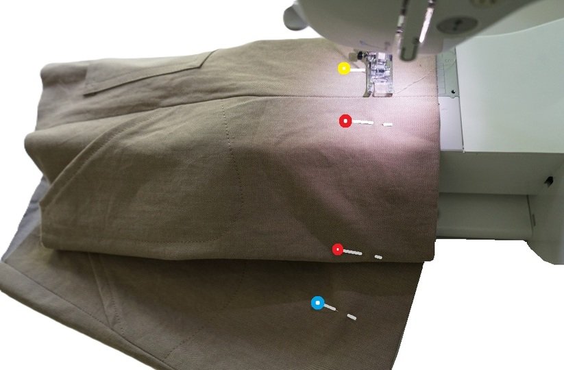 Schnitt und Anleitung Bermuda Shorts Gr.74-140