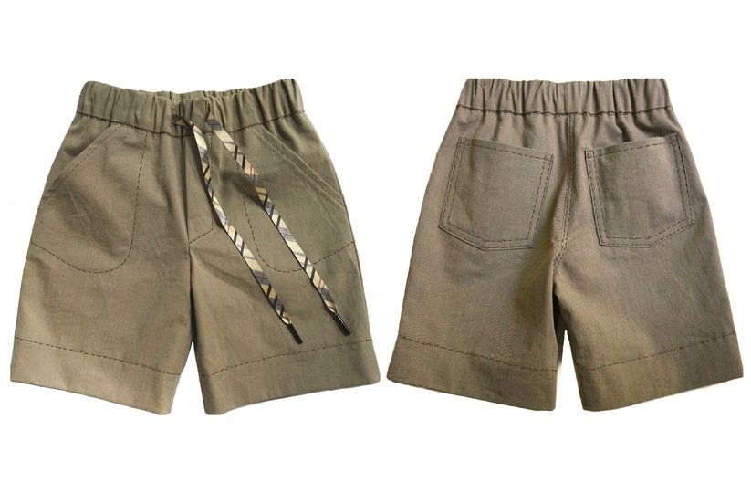 Schnitt und Anleitung Bermuda Shorts Gr.74-140