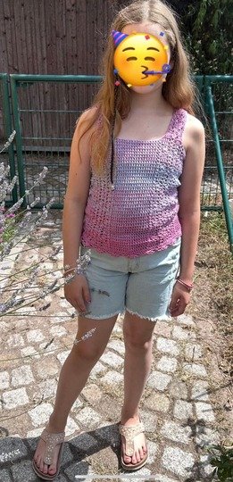 Häkelanleitung Shirt Patty