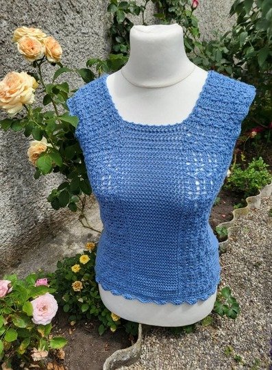 Häkelanleitung Shirt Patty