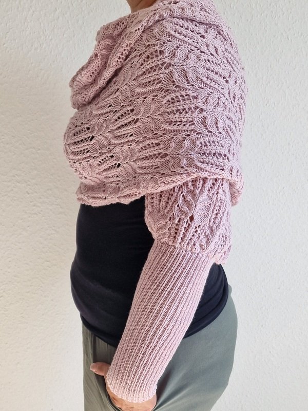 Strickanleitung für den Ärmelschal "soft Dream" - Bild 3