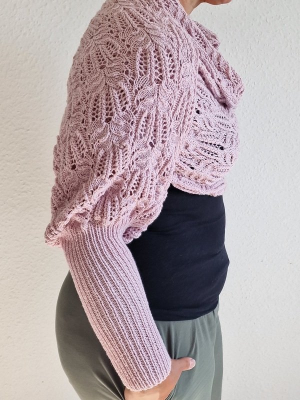 Strickanleitung für den Ärmelschal "soft Dream"