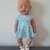 Häkelanleitung Kleid "Katharina" für Baby Puppen 42 - 44 cm