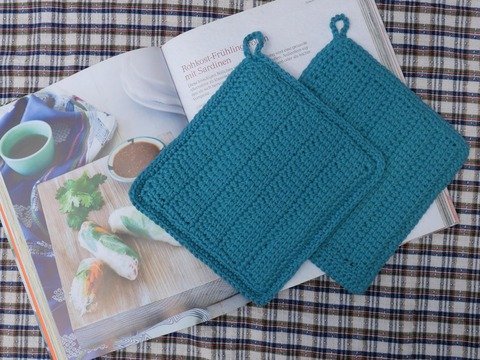 Gehäkelte Topflappen Cornelia