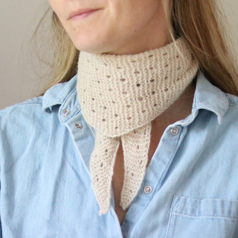 Knitting Pattern | LIGHTDROPS Shawlette