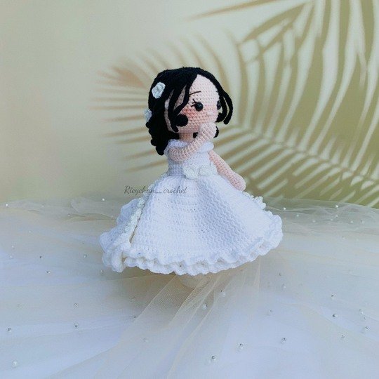 LYLY Bride the Doll Crochet Pattern | Crochet Brode doll Pattern