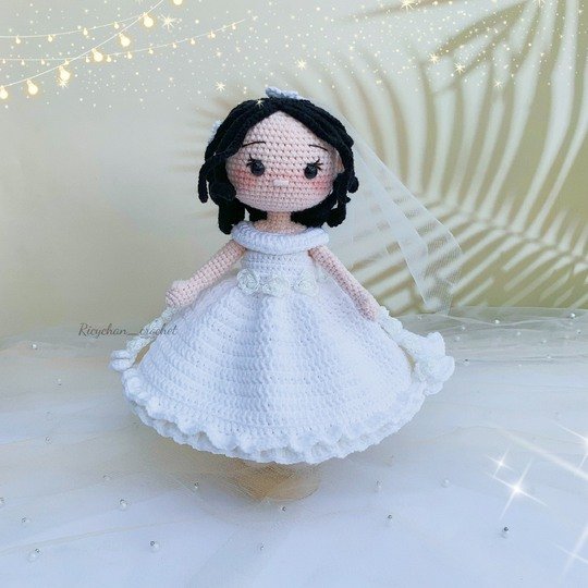 LYLY Bride the Doll Crochet Pattern | Crochet Brode doll Pattern