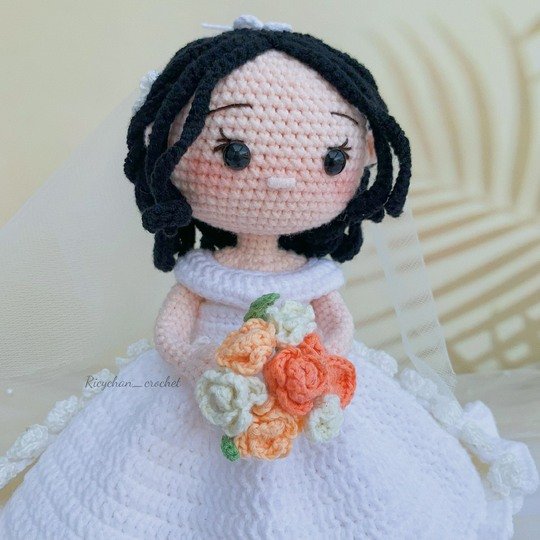 LYLY Bride the Doll Crochet Pattern | Crochet Brode doll Pattern
