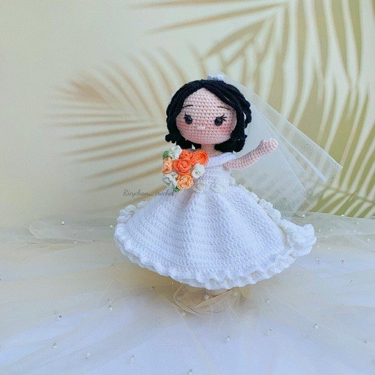 LYLY Bride the Doll Crochet Pattern | Crochet Brode doll Pattern