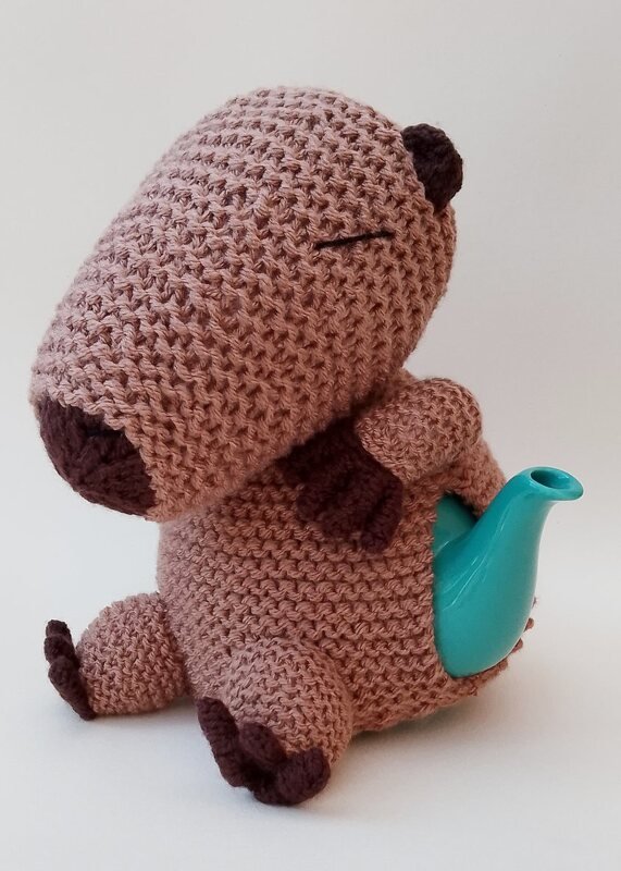 TeaCosyFolk's Capybara Tea Cosy Knitting Pattern
