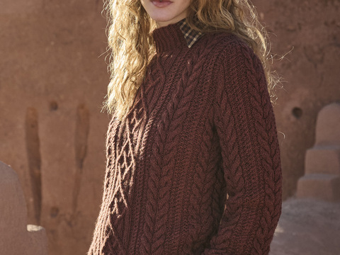 Pulli mit verschiedenen Zöpfen