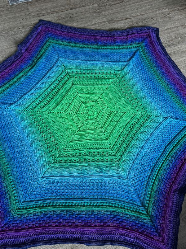 Baucis und Philemon Hexagon Blanket SET bestehend aus 2 Anleitungen - Bild 15