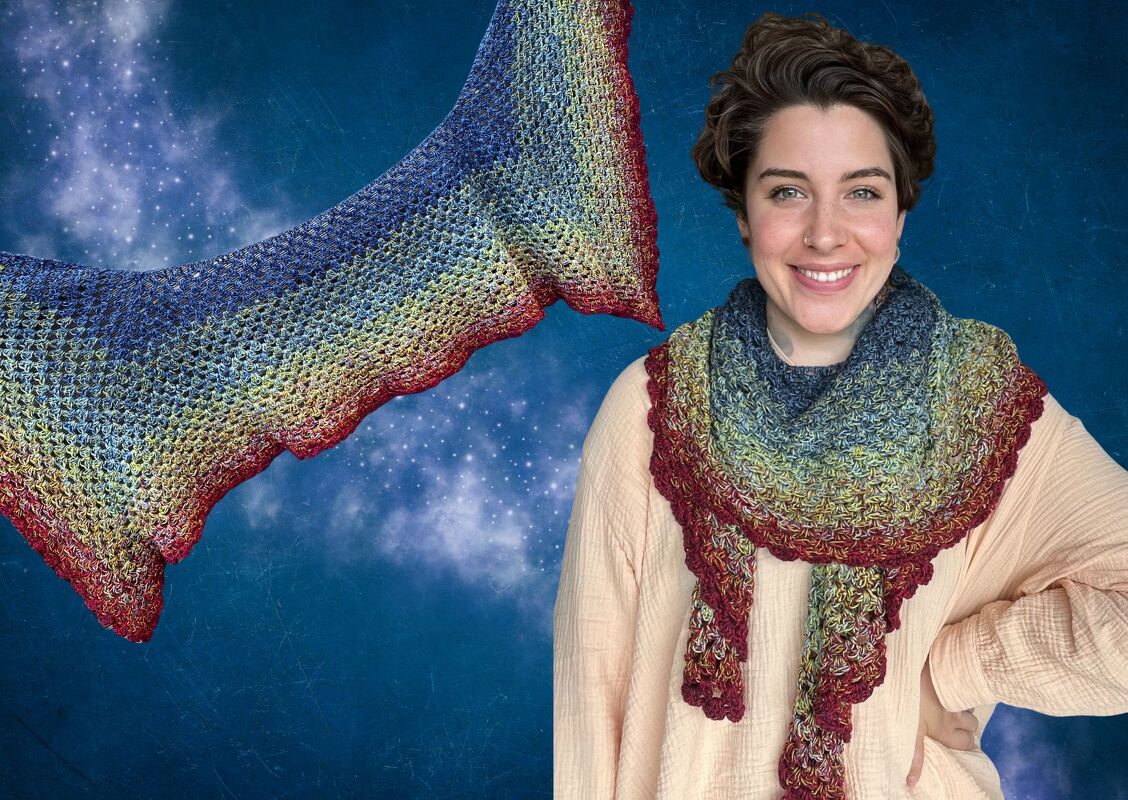 Häkelanleitung Tuch "GRANNY-CORNER"