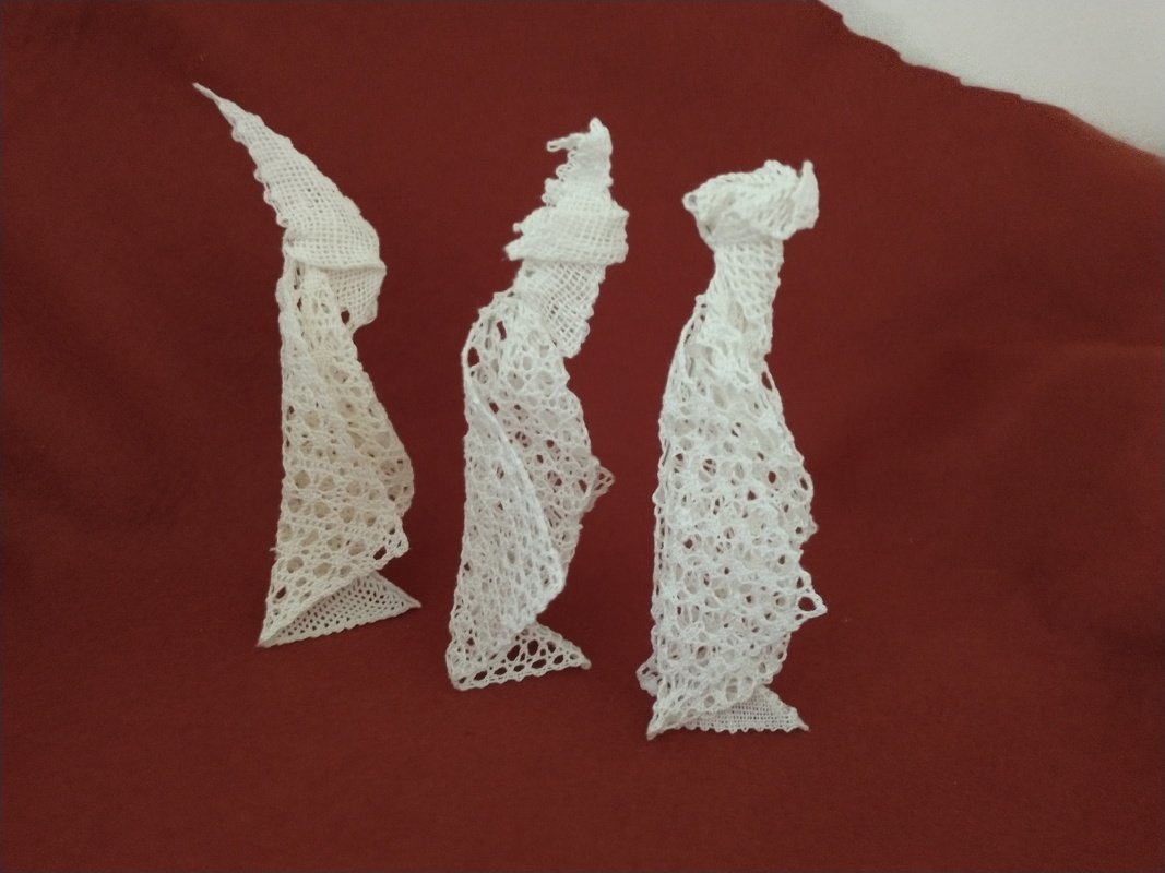 drei weise Männer geklöppelt