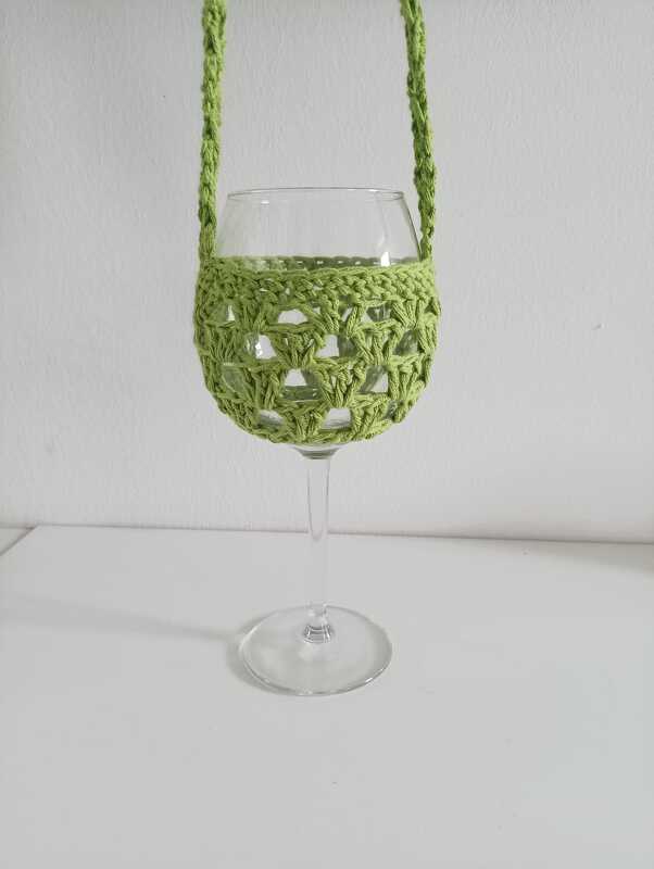 Weinglashalter zum Umhängen - Bild 3