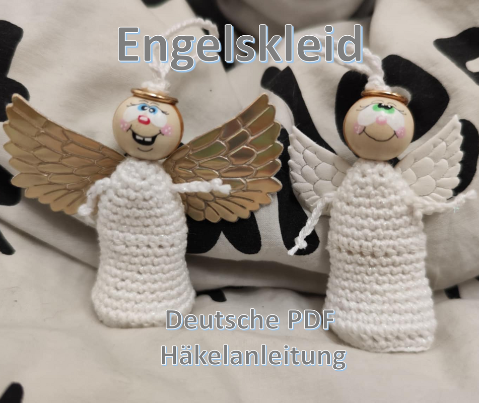 Engelskleid Häkelanleitung für Glückswürmchen