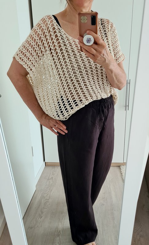 Crochet Pattern Top “Julina” – Boho Beach Look, Festival Outfit, Summer Top - Image 14