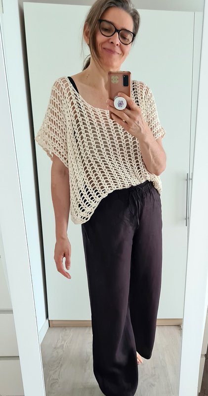 Crochet Pattern Top “Julina” – Boho Beach Look, Festival Outfit, Summer Top - Image 10