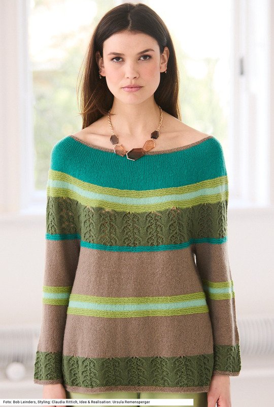 Rundpassen-Pulli top-down - Bild 2