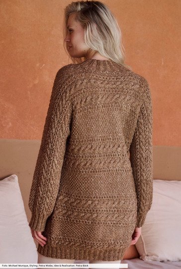 Meliertes Strickkleid