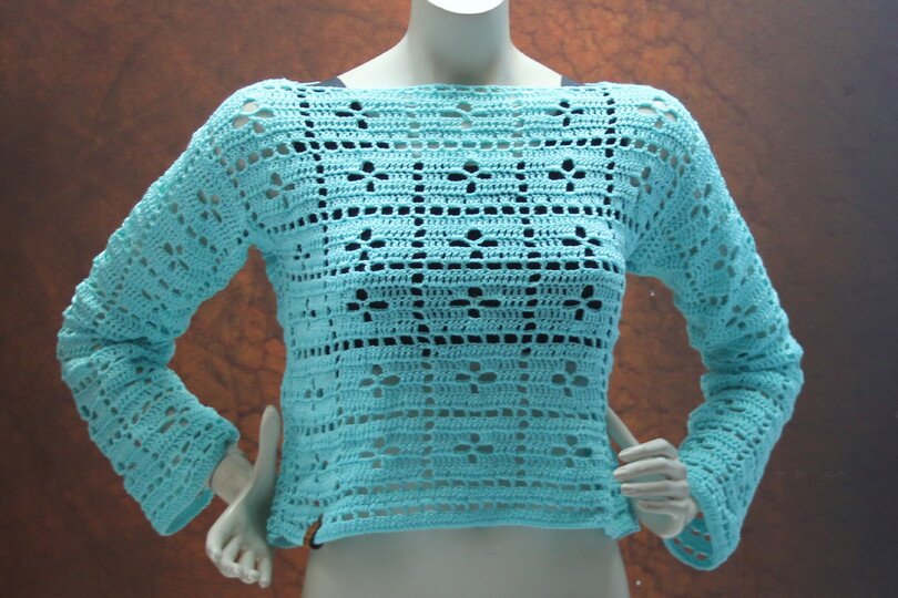 Just me Sweater Pullover Häkelanleitung Digitale PDF