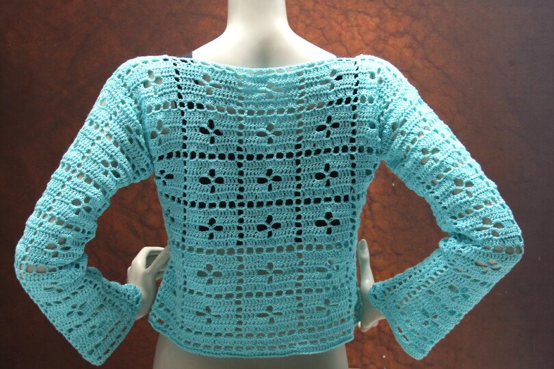 Just me Sweater Pullover Häkelanleitung Digitale PDF